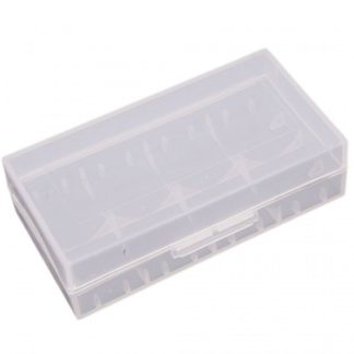 18650 Plastic Carry Case (Holds 2)